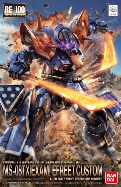 Chibi Replica Gundam RE/100 #005 MS-08TX (Exam) Efreet Custom Gundam Model Kit