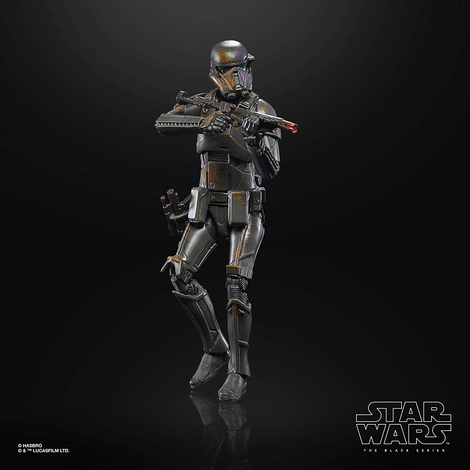 Surrealist Art Hasbro Star Wars Black Series Credit Collection Imperial Death Trooper Mandalorian F1186 6 Inch Action Figure