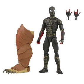 Fictional Hero Marvel Legends Spider-Man: No Way Home Wave Black and Gold Suit Spider-Man (Marvel's Armadillo BAF)
