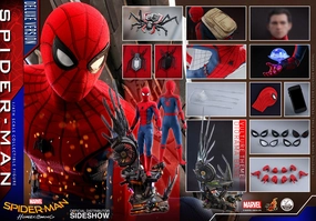Hot Toys 1/4 Spider-Man (Deluxe Version) Spider-Man: Homecoming Quarter Scale QS015 Desktop Statue Glass Art