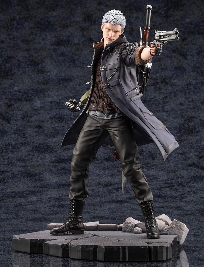 Modern Art Superhero Figure Kotobukiya 1/8 Devil May Cry 5 Nero ArtFX J Scale Statue Figure PV285CU