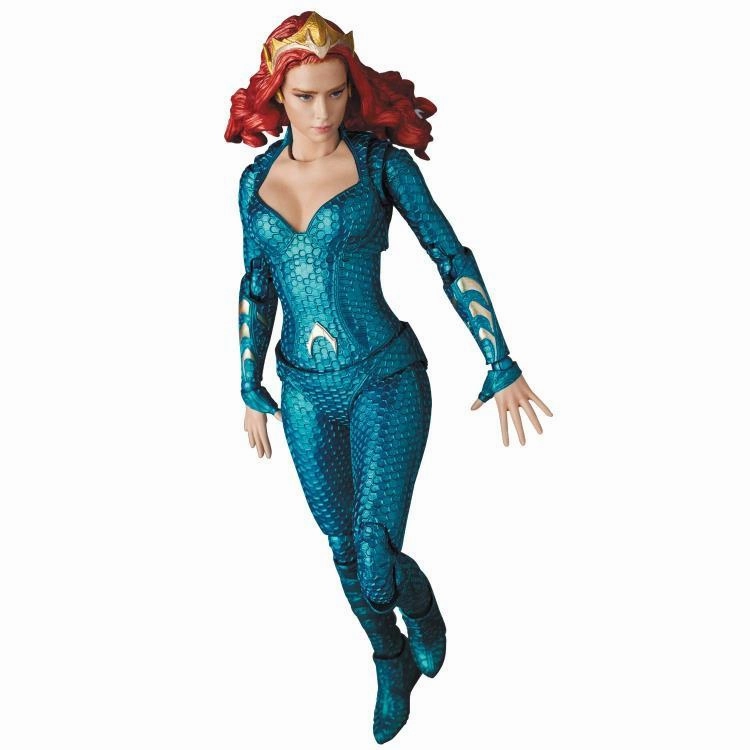 Mafex No. 115 DC Comics Aquaman the Movie Mera Action Figure Medicom Articulated Joints