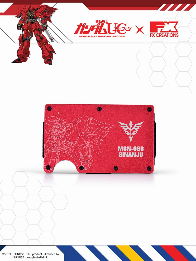 Celebrity Likeness FX Creations Gundam MSN-06S Sinanju Card Case Wallet GUCW002-89