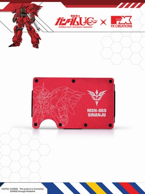 Celebrity Likeness FX Creations Gundam MSN-06S Sinanju Card Case Wallet GUCW002-89