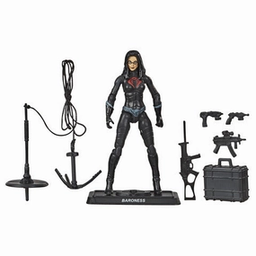 Gaming Character Crystal Figure Hasbro Retro G.I. Joe Baroness Walmart Exclusive Action Figure