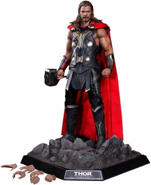 Adult Collectible Cultural symbol Hot Toys 1/6 Thor: The Dark World Thor (Light Asgardian Armor) Sixth Scale Figure MMS225