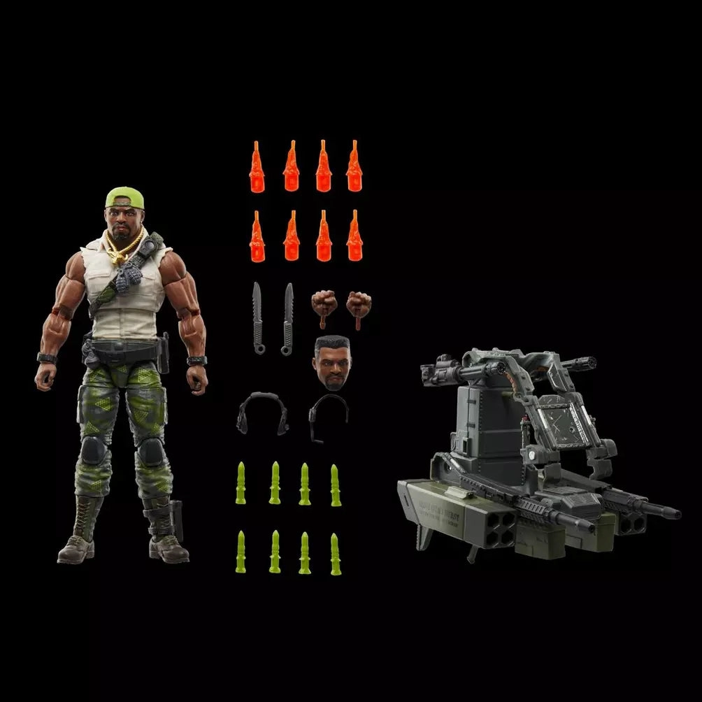 Display Item Epoxy Resin Hasbro G.I. Joe Classified Series #150 Heavy Duty Action Figure