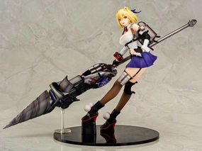 Plum 1/7 Claire Victorious Smiling Ver God Eater 3 Scale Statue Figure Teen Bedroom