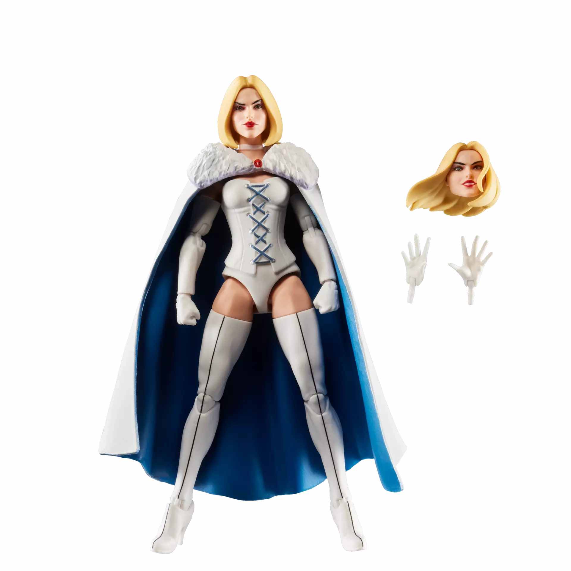 Marvel Legends Vintage Retro Series '97 X-Men Emma Frost Action Figure Desktop Hero