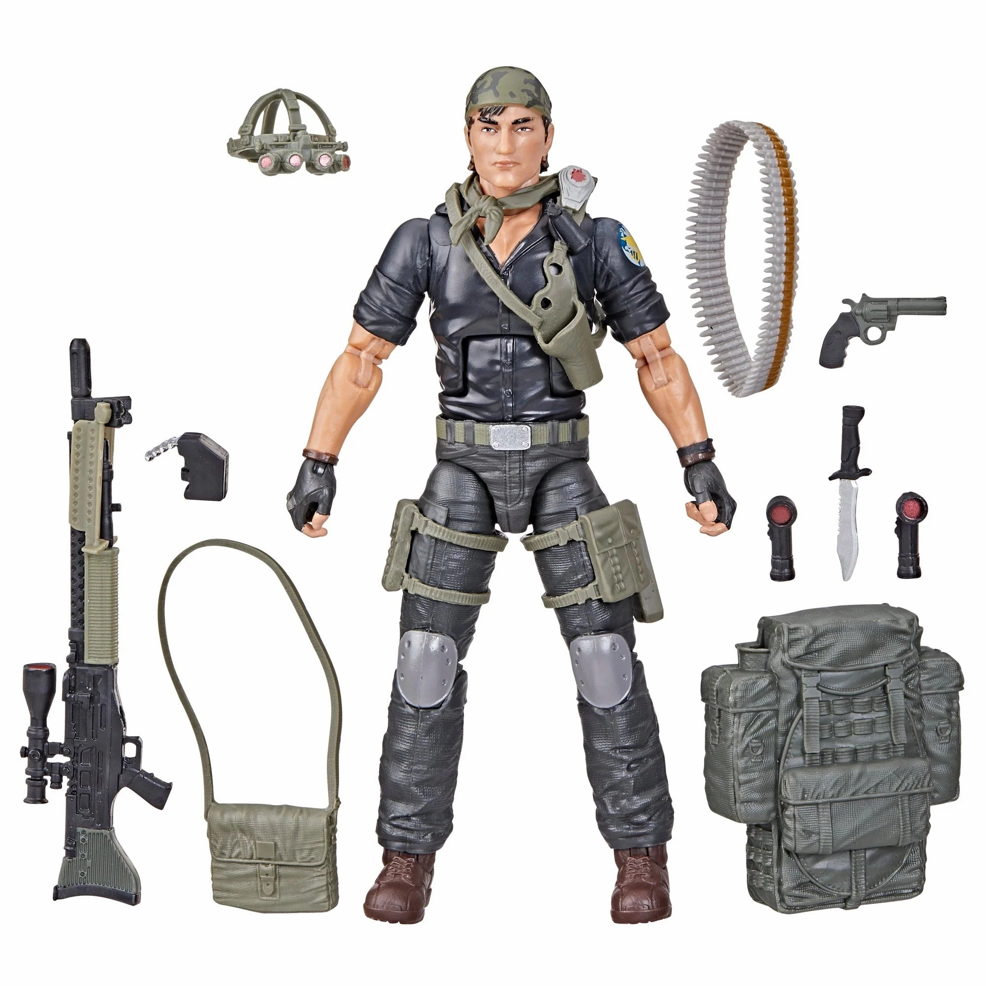Hasbro G.I. Joe Classified Series #107 Tunnel Rat (Night Force) Exclusive Action Figure Vinyl Toy Seasonal Decor