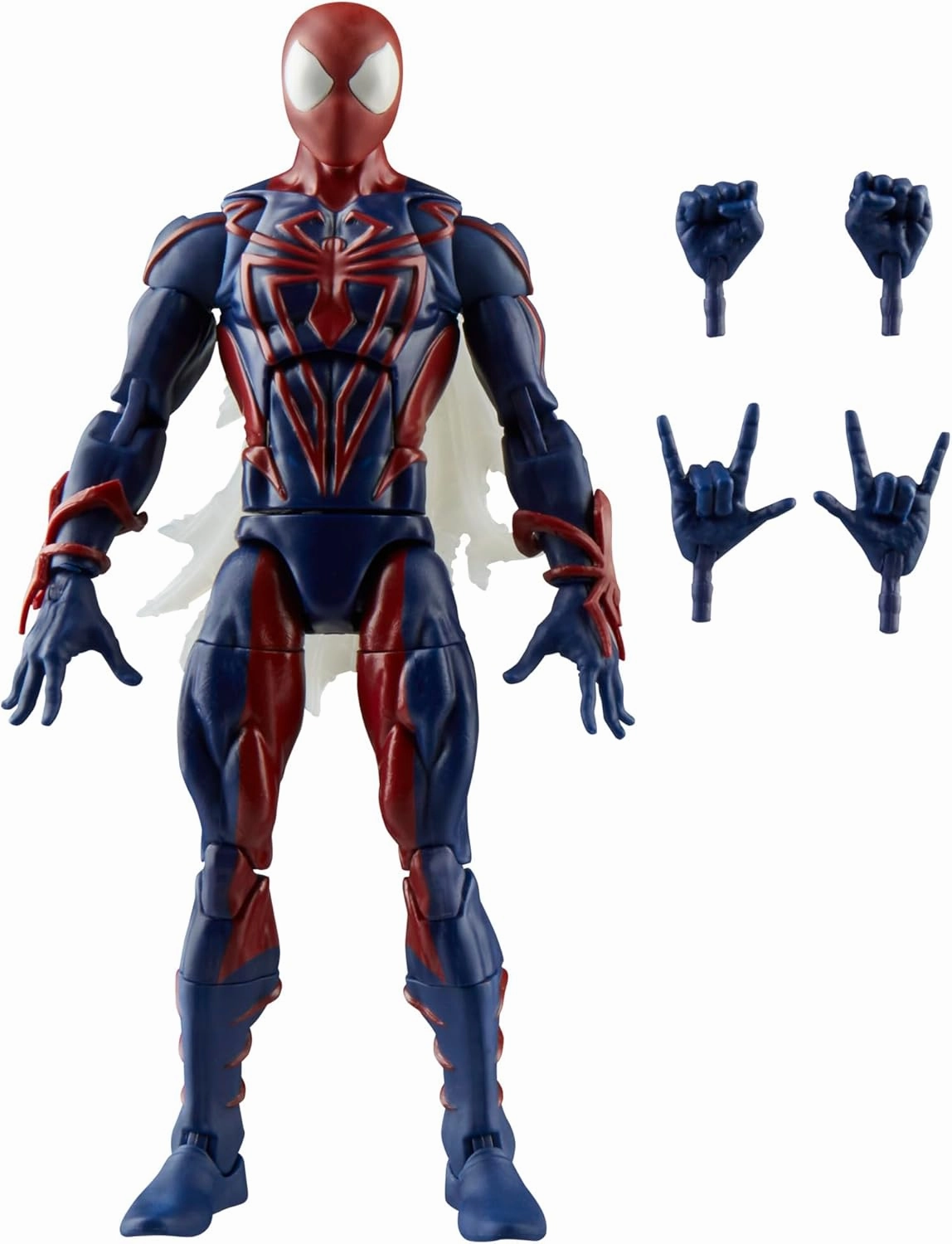 Marvel Legends Vintage Retro Series Spider-Man Unlimited Action Figure Blue Ribbon