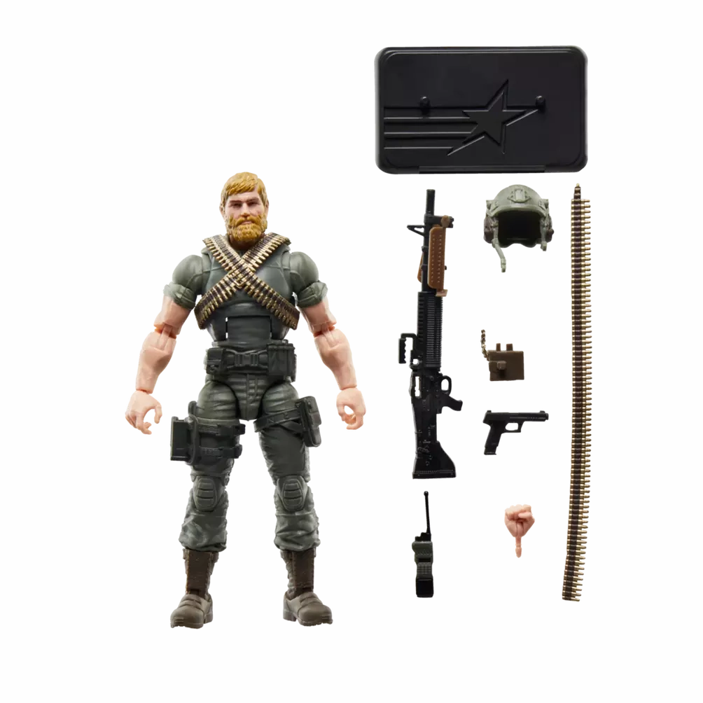 Hasbro G.I. Joe Classified Retro Craig "Rock 'N Roll" McConnel Action Figure PVC Replica