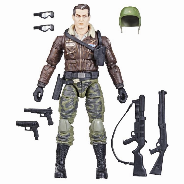 Pre-Columbian Hasbro G.I. Joe Classified Series #103 General Clayton "Hawk" Abernathy Action Figure