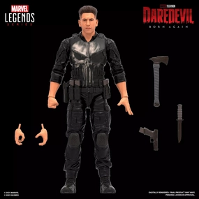 Classic Toy Hallway Display Marvel Legends Daredevil: Born Again Punisher Action Figure
