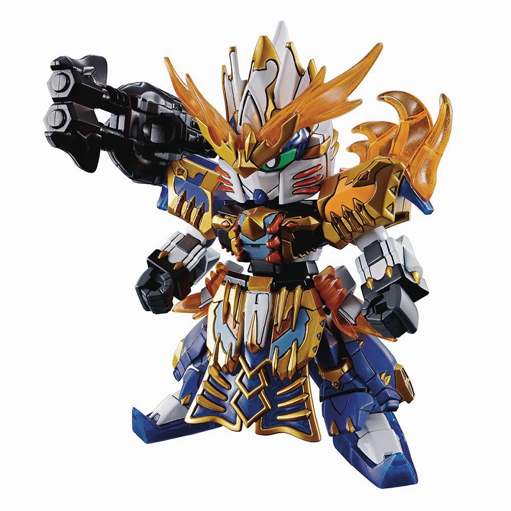 Gundam SDSS #019 Sangoku Soketsuden Taishi Ci Duel Gundam Model Kit Robot Hero Superhero Hero