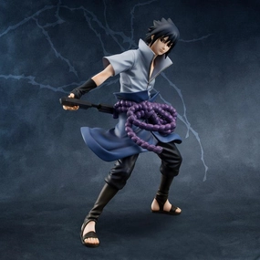 Animation Cel Megahouse G.E.M. Naruto Shippuden Sasuke Uchiha (Reissue) Scale Statue Figure