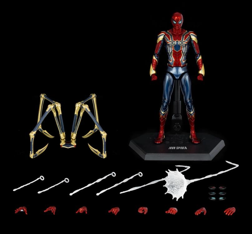 Biodegradable material ThreeZero 1/12 Avengers: The Infinity Saga Iron Spider DLX Action Figure