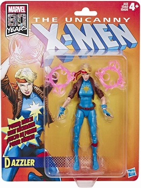 Fan Favorite Marvel Legends Retro Series Dazzler Wave 1 Action Figure