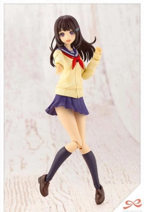 Fantasy Model Mecha Robot Kotobukiya 1/10 Sousai Shoujo Teien Madoka Yuki (Touou High School Winter Clothes) Model Kit JK001