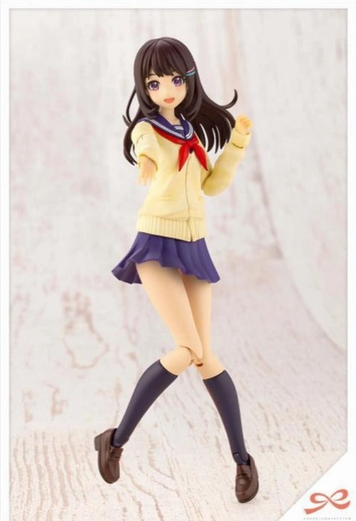 Fantasy Model Mecha Robot Kotobukiya 1/10 Sousai Shoujo Teien Madoka Yuki (Touou High School Winter Clothes) Model Kit JK001