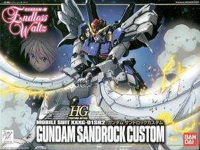 Gundam 1/144 HG EW-07 XXXG-01SR2 Sandrock Custom Wing Endless Waltz Model Kit Cartoonish Design Sculpture Reproduction
