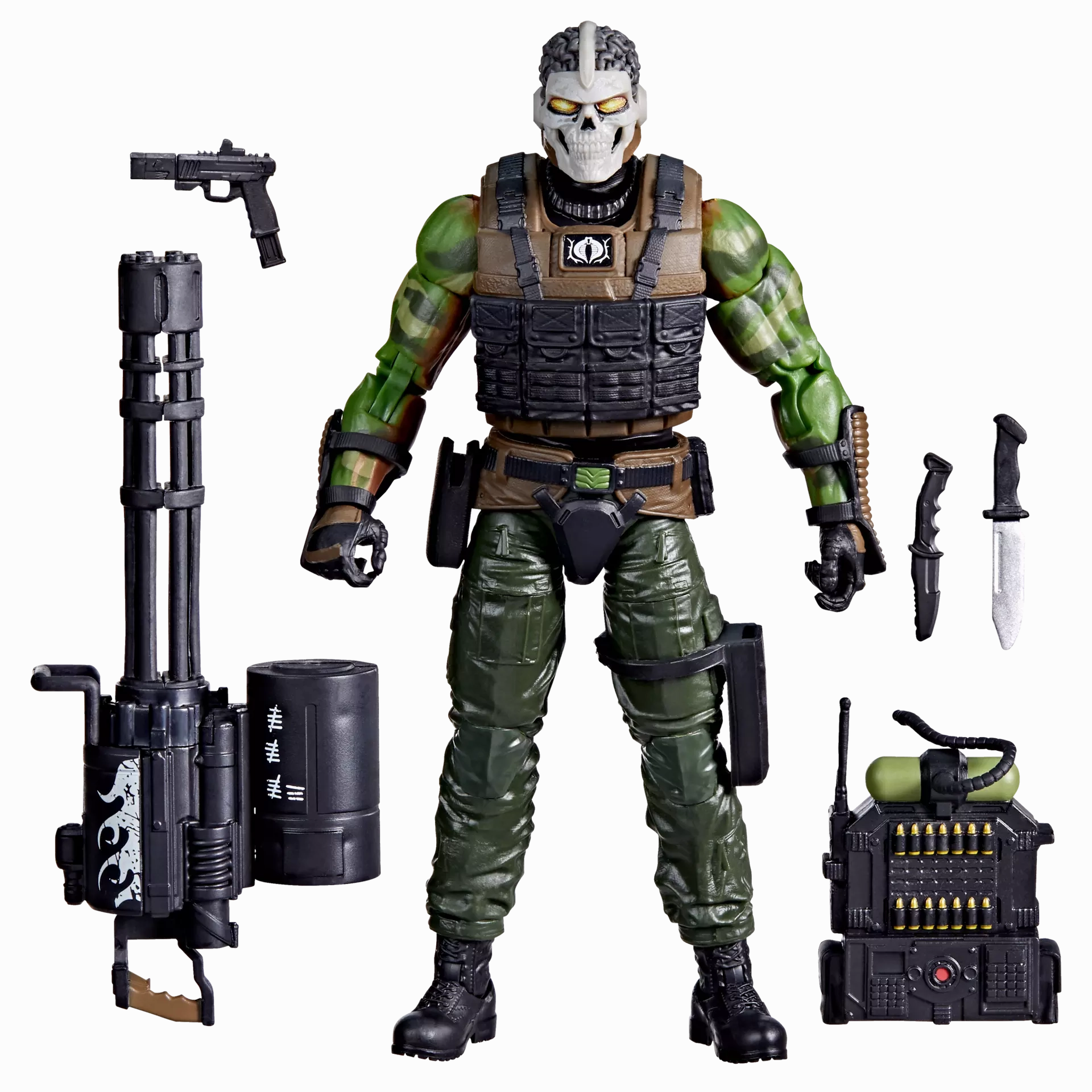 World Heritage Hasbro G.I. Joe Classified Series #176 Grim Viper Action Figure