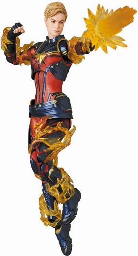 Cartoon Figure Birthday gift Mafex No. 163 Avengers: Endgame Captain Marvel Action Figure Medicom