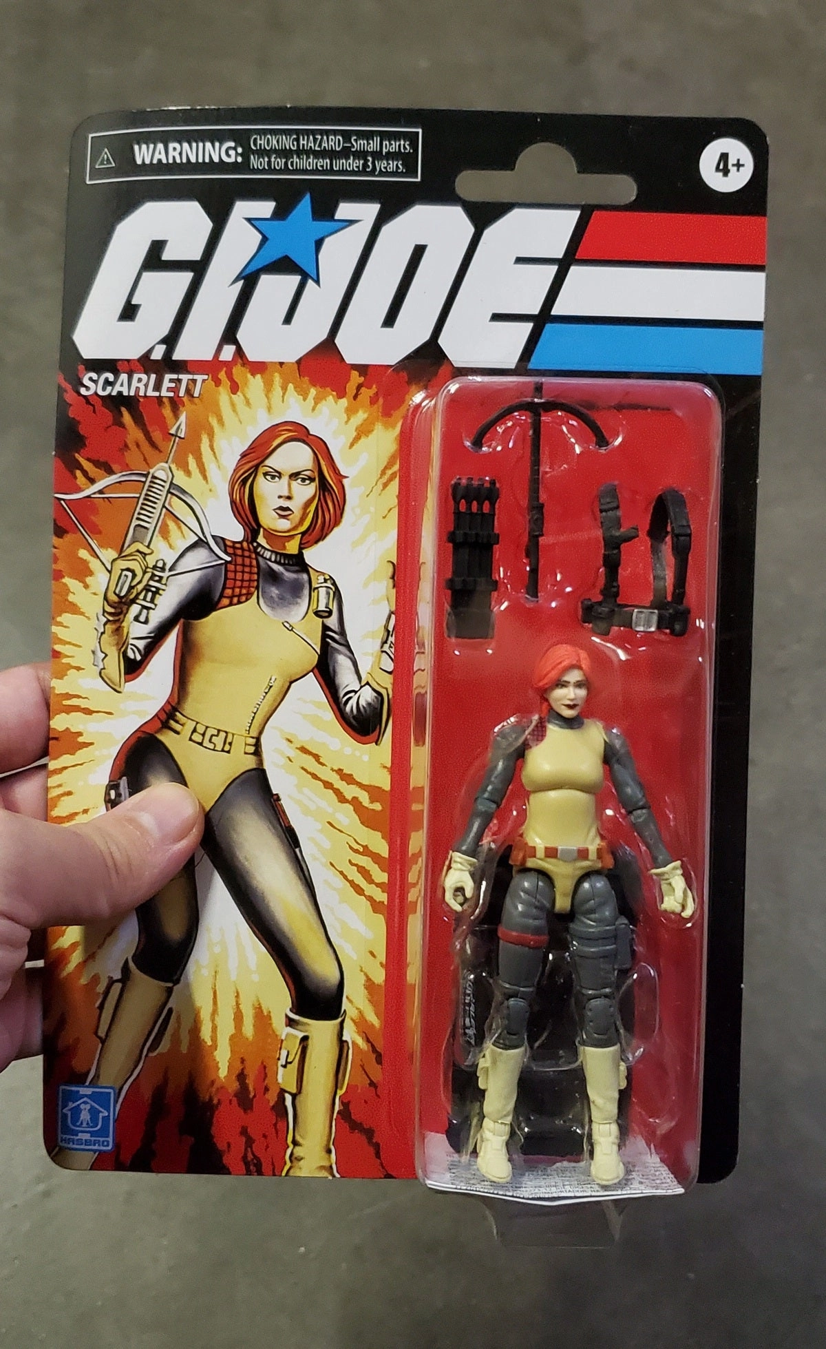 Comic Adaptation Dragon Statue Hasbro Retro G.I. Joe Scarlett Walmart Exclusive Action Figure