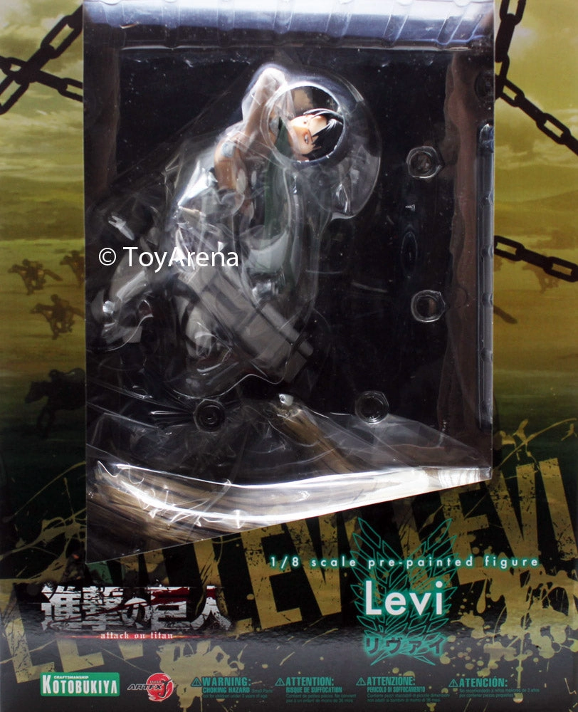 Movie Creation Cultural Gift Kotobukiya ArtFXJ Attack On Titan Levi  Statue PP559