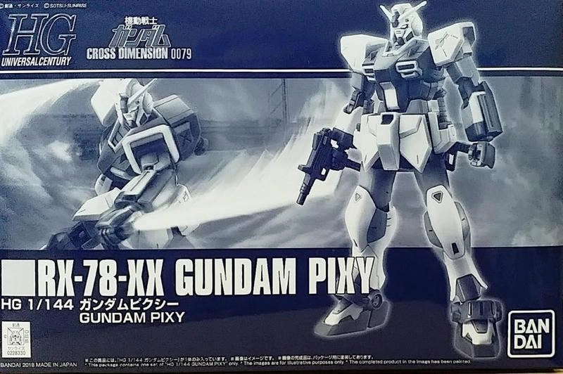 Gundam 1/144 HGUC 0079 Cross Dimension 0079 RX-78-XX Gundam Pixy Model Kit Exclusive Fine Detail Fantasy Figure
