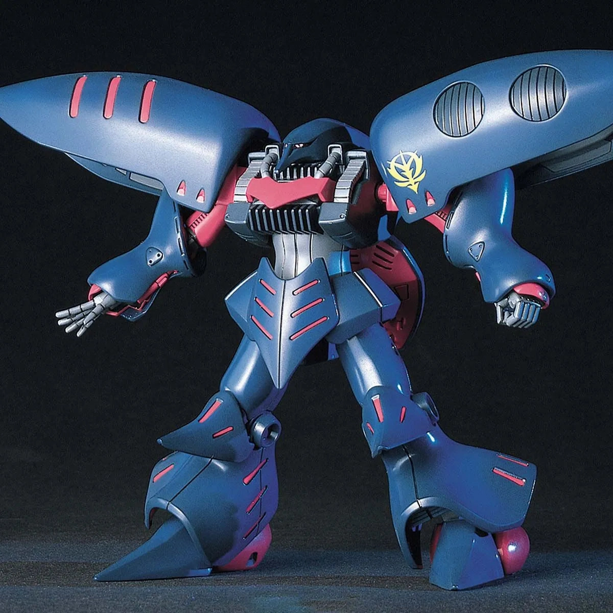 Gundam 1/144 HGUC #011 Gundam ZZ AMX-004-2 Qubeley MK-II Model Kit Fabric Figure Detailed Replica