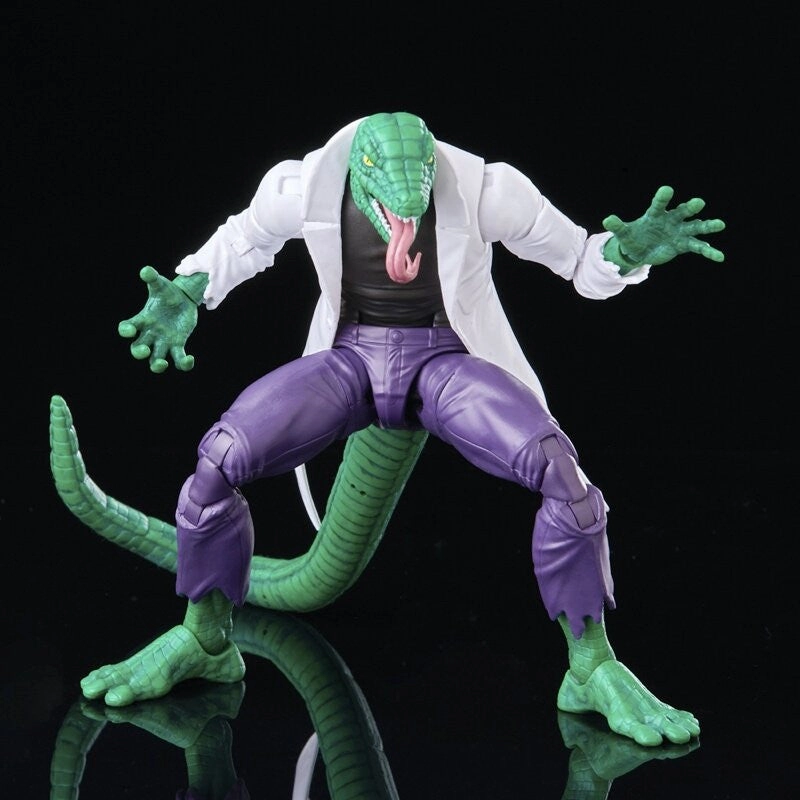 Marvel Legends Vintage Retro Series Spider-Man Lizard Action Figure Action Model Ball Joint
