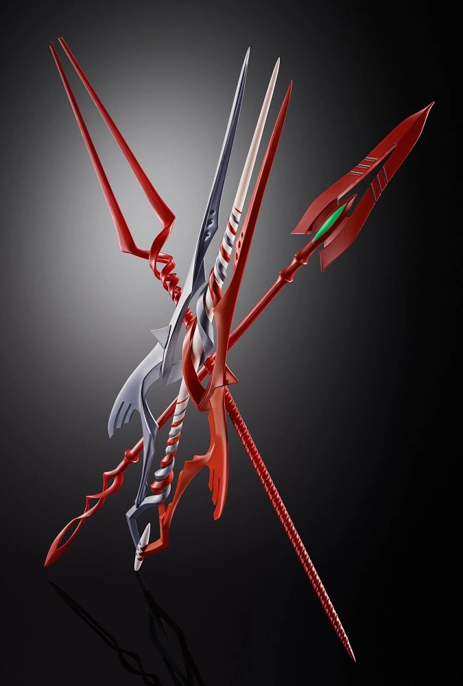 Bandai Metal Build Evangelion 3 Spears Set (30th with the Spear Another color) Action Figure Collectible Figure