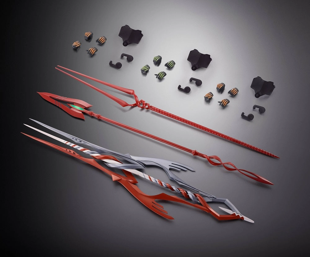 Bandai Metal Build Evangelion 3 Spears Set (30th with the Spear Another color) Action Figure Creative Display Fantasy Toy