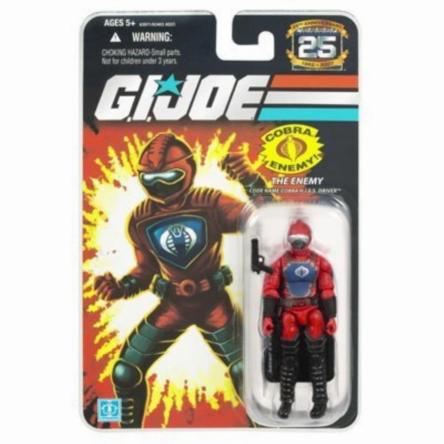 G.I. Joe 25th Anniversary The Enemy Cobra H.I.S.S. Driver Action Figure Action figure