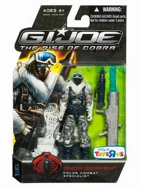 G.I. Joe The Rise of Cobra Snow Serpent TRU Exclusive Action Figure Toy Sculpture