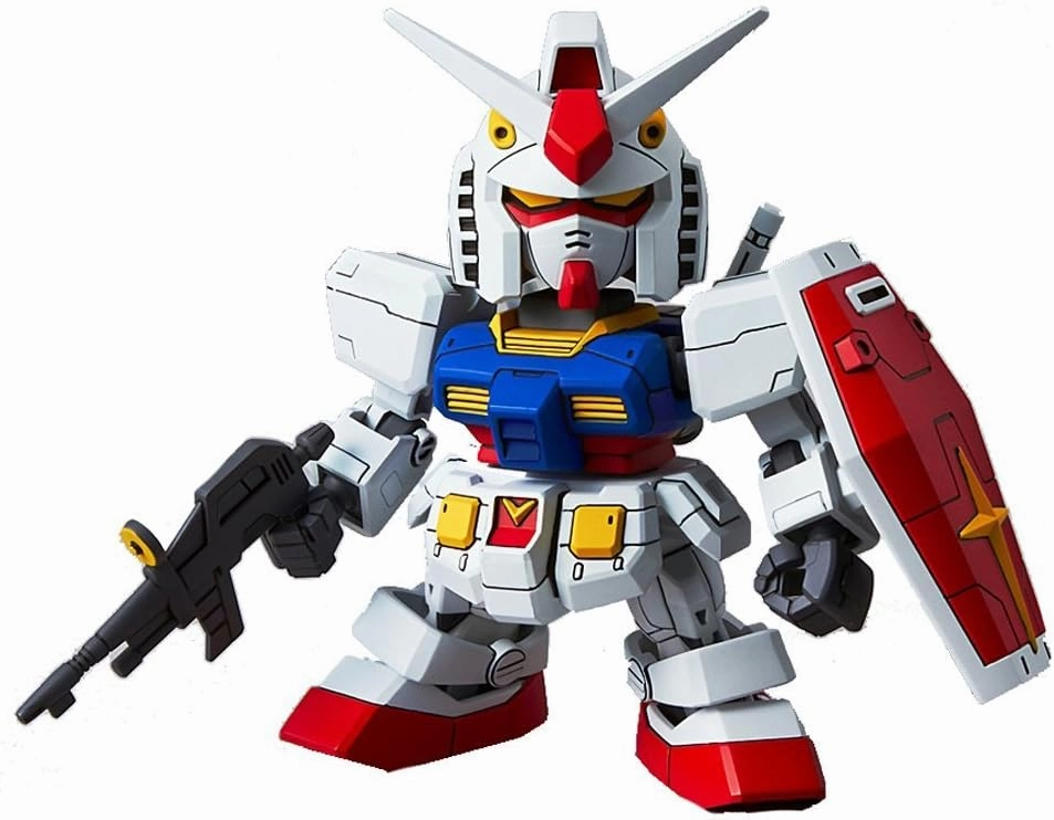Robot Statue Wall Mounted Gundam SD EX-Standard #001 RX-78-2 Gundam Model Kit