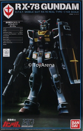 Artisanal Product Gundam 1/144 HGUC RX-78-2 Gundam Real Type Ver. Model Kit Exclusive