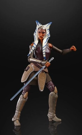 Hasbro Star Wars Black Series Rebels #07 Ahsoka Tano 6 Inch Action Figure Bookcase Display