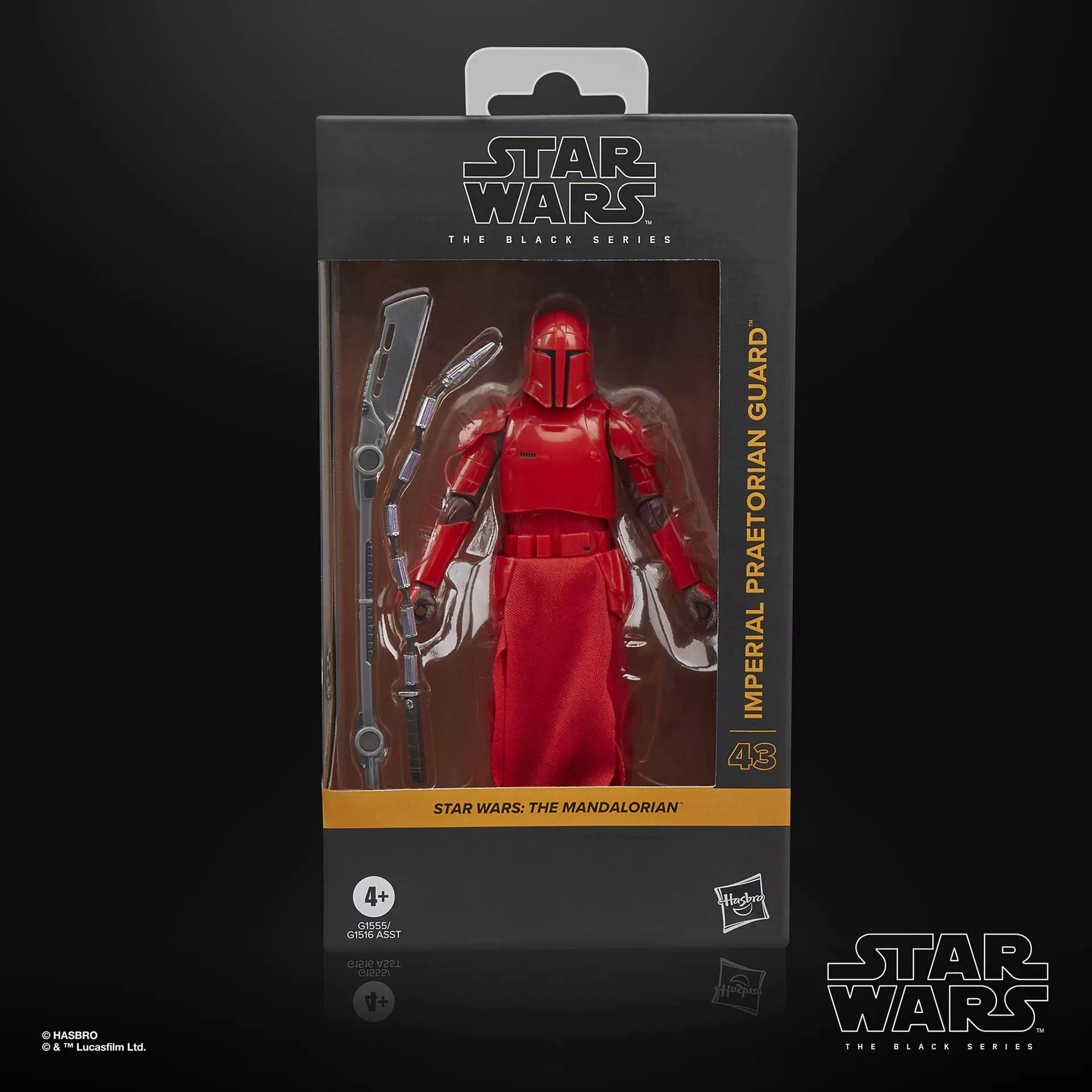 Emotional Connection Battle Stance Hasbro Star Wars Black Series The Mandalorian #43 Imperial Praetorian Guard 6 Inch Action Figure