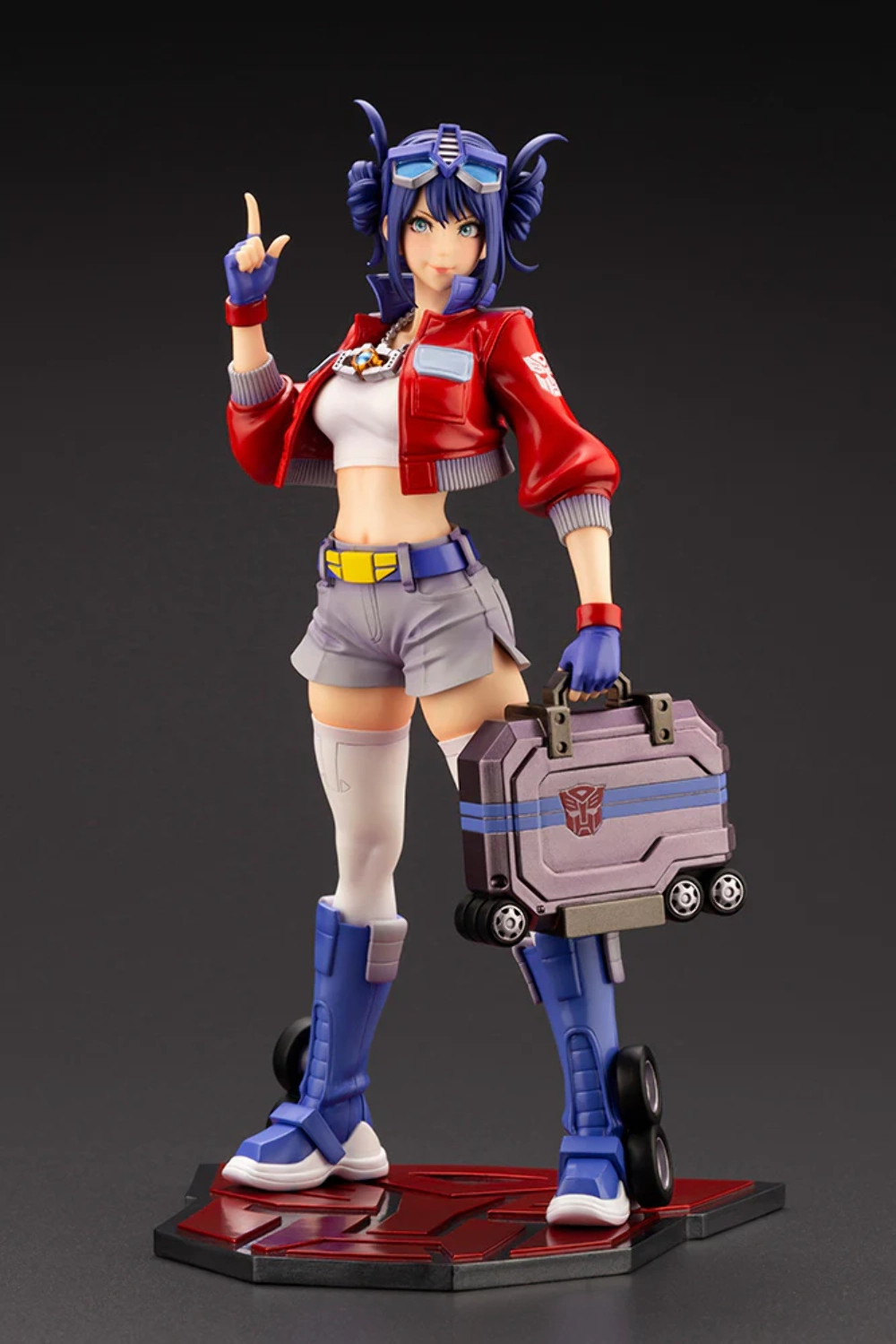 PVC Collection Personalized Card Kotobukiya Bishoujo Transformers Optimus Prime Figure Statue SV330