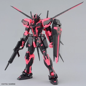 Gundam 1/100 MG Aile Strike Gundam Ver. RM (Recirculation Color / Neon Pink) Model Kit Exclusive Action Statue