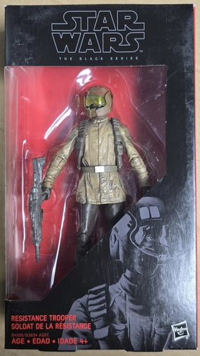 Hasbro Star Wars Black Series #10 Resistance Trooper 6 Inch Action Figure Rarity Value Mythological God