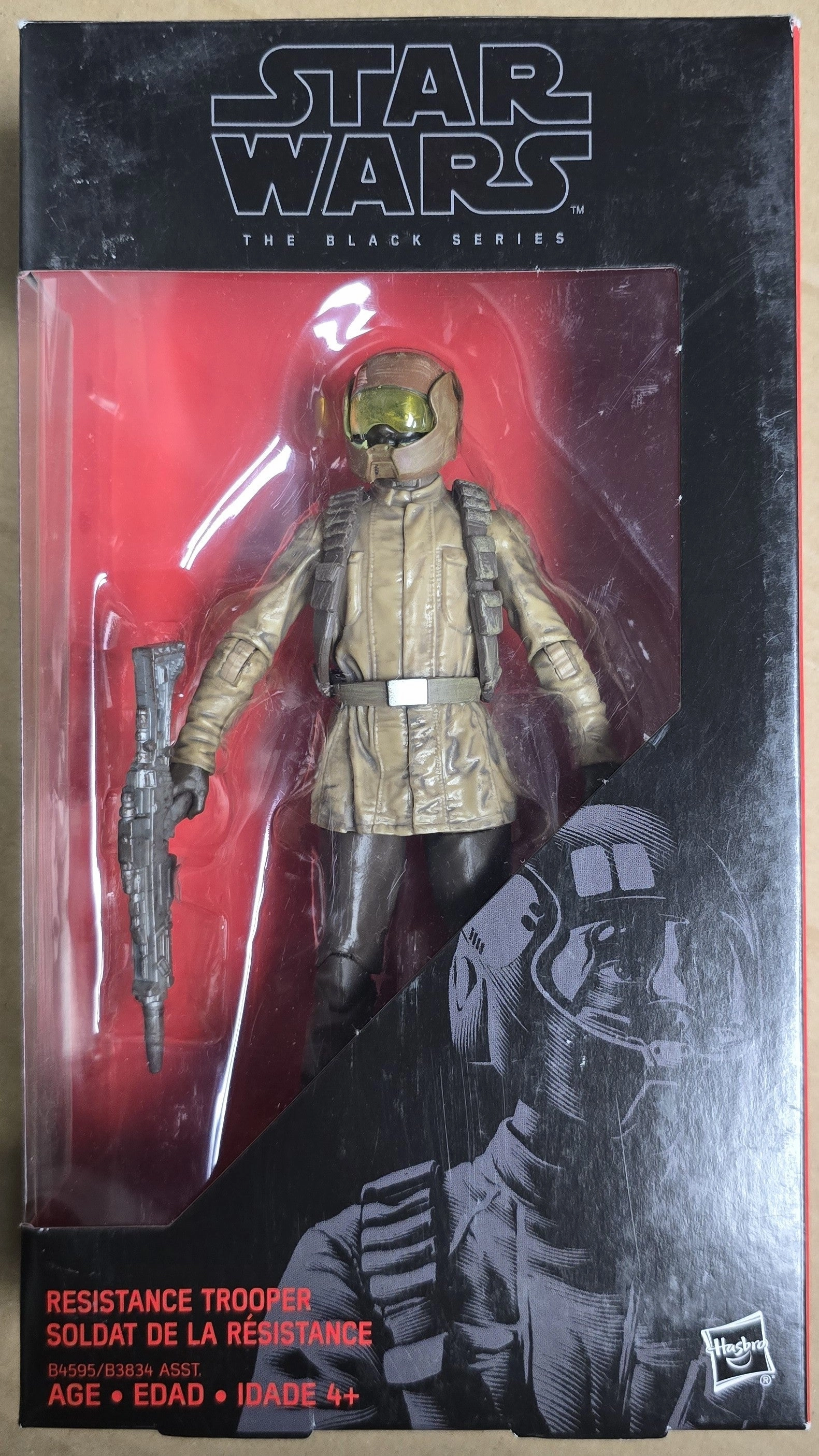 Hasbro Star Wars Black Series #10 Resistance Trooper 6 Inch Action Figure Rarity Value Mythological God