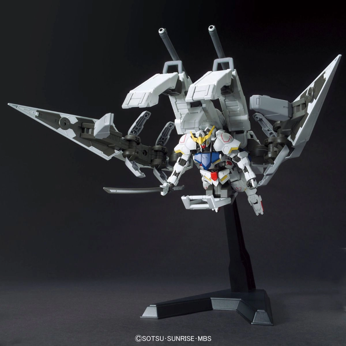 Antique Reproduction DIY Model Gundam 1/144 HG IBO #007 ASW-G-08 Gundam Barbatos   Long Distance Booster Kutan Type-III Model Kits