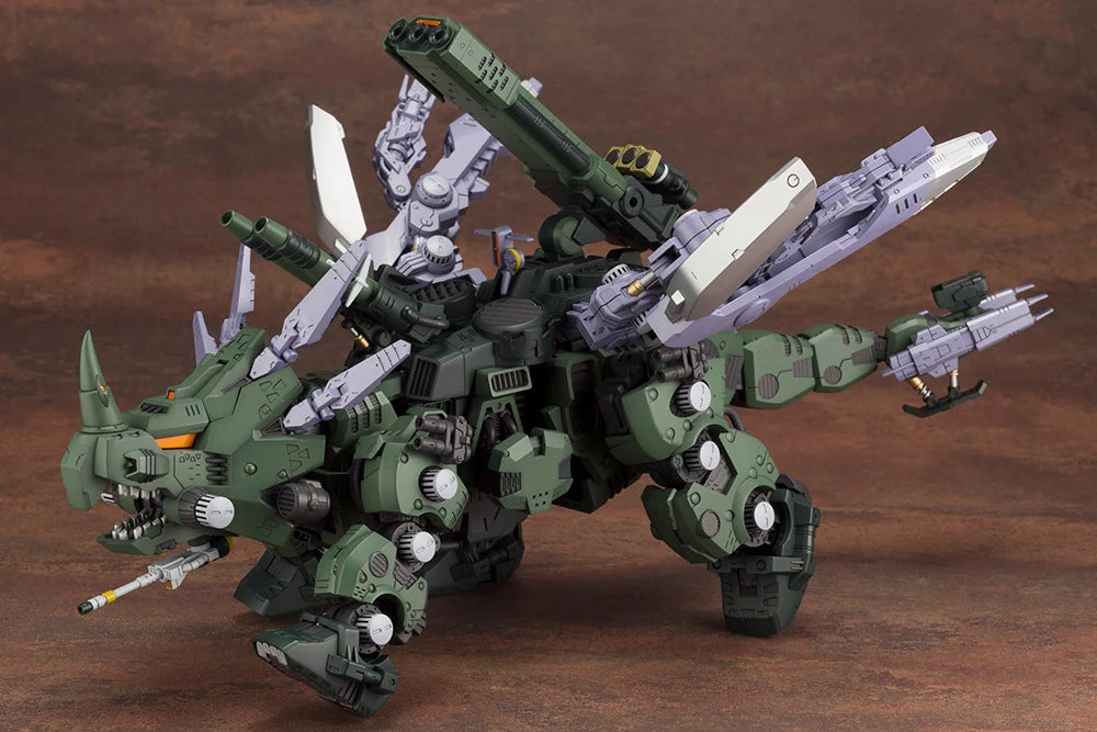 Kotobukiya 1/72 Zoids HMM ZD-161 Green Horn AB Scale Model Kit PVC Statue