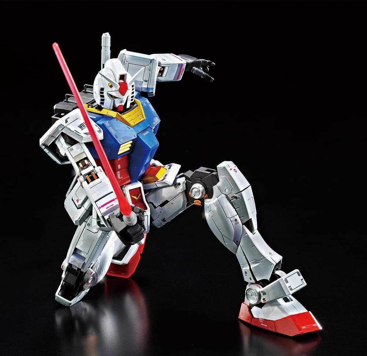 Gundam 1/100 MG RX-78-2 Gundam Ver. 3.0 (Titanium Finish) The Gundam Base Limited Model Kit Exclusive Constant Companion Race Car Driver