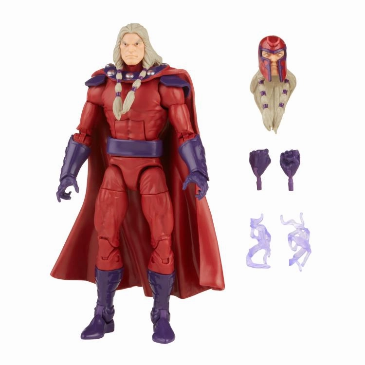 Marvel Legends The Age of Apocalypse Wave 2 Magneto (BAF Colossus) Action Figure Kawaii Design Mathematical Model