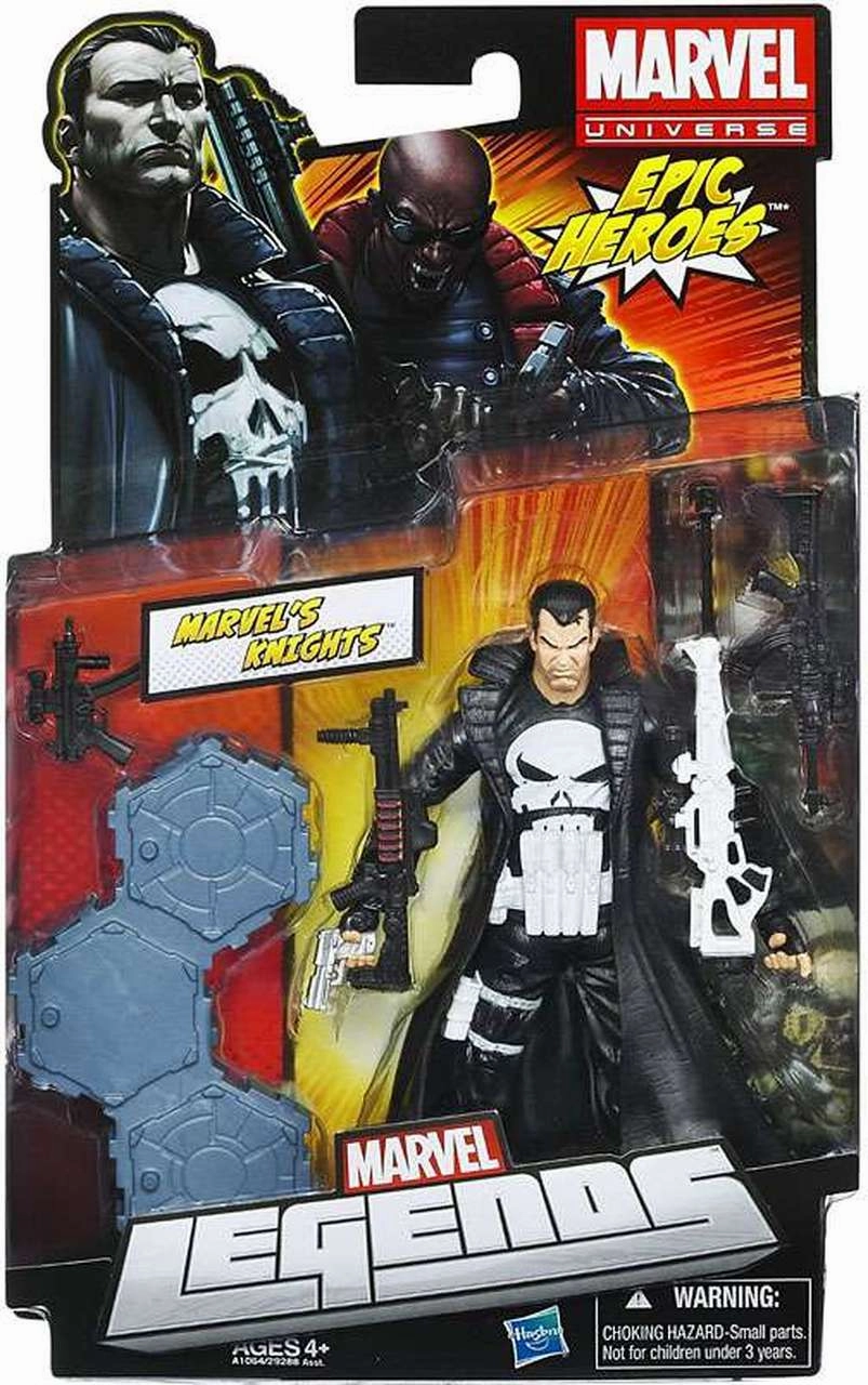 Swapable Head Brand Advocate Marvel Legends Punisher White Skull Variant 6 inch Action Figure