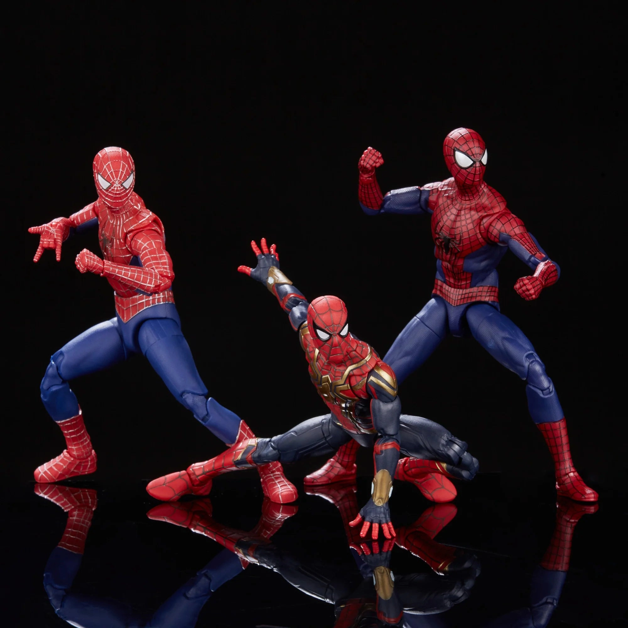 Posable Statue Marvel Legends Spider-Man No Way Home Three-Pack Action Figure